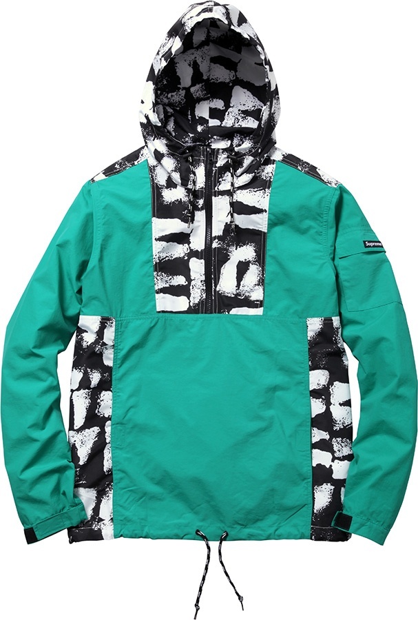 Nylon Hooded Pullover view 2